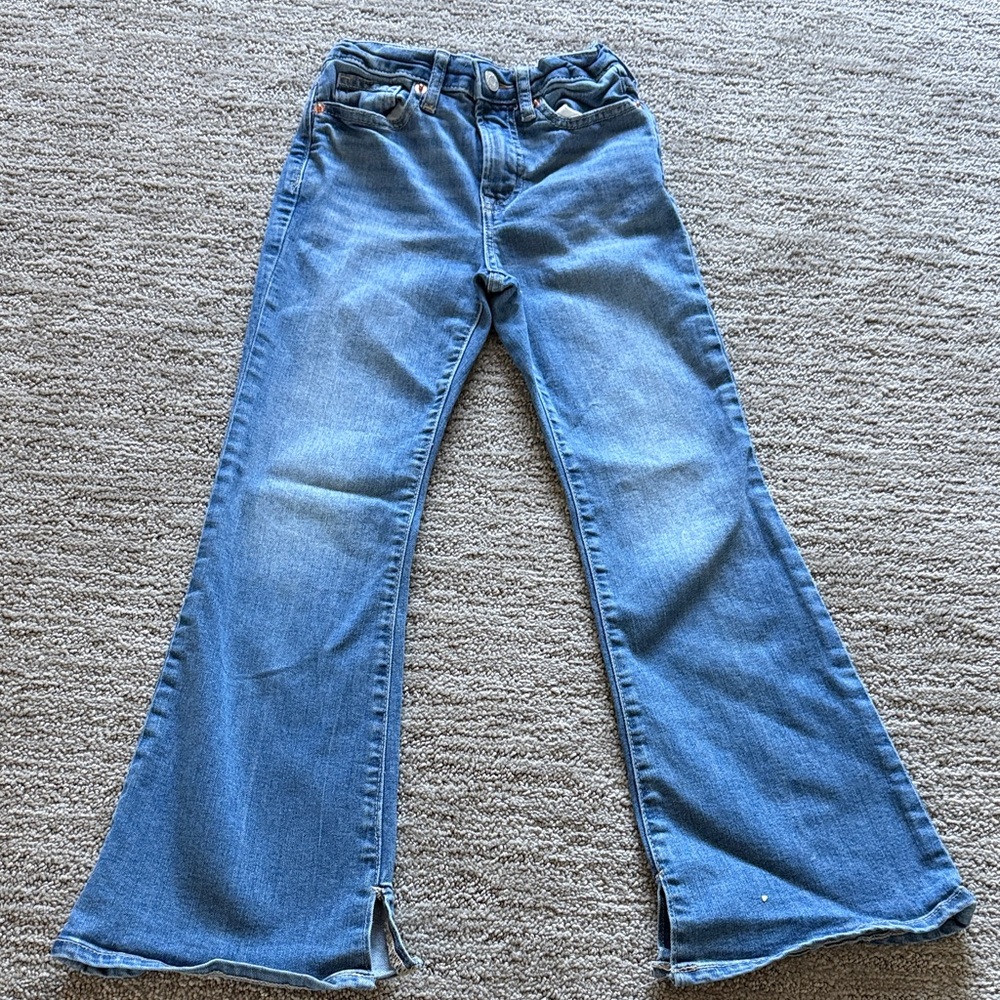 GAP Medium Blue girls 70’s Flare Jeans